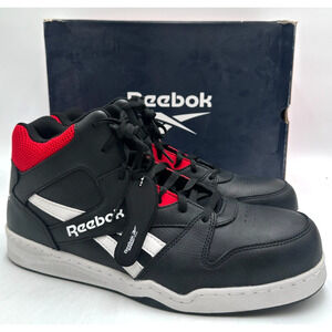 Reebok BB4500 Work High Top NEW Men's Shoe Black/Red US Size 14M